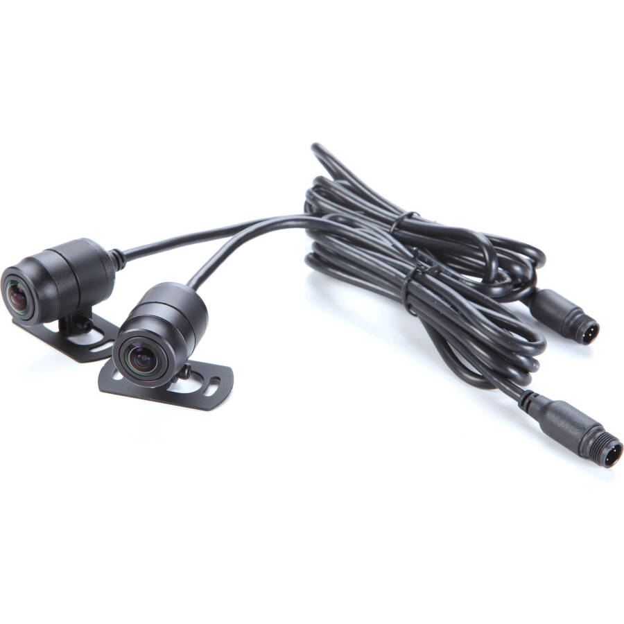 Kenwood STZ-RF200WD Motorsports HD Dash Cam GPS va orqa koʻrinish kamerasi bilan, Kenwood STZ-RFCC300 9 fut (3m) uzaytirish kabeli bilan. - 4