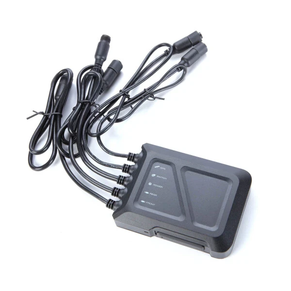 Kenwood STZ-RF200WD Motorsports HD Dash Cam with GPS and Rear-View Camera with a Kenwood STZ-RFCC300 9ft (3m) Extensional Cable - 3