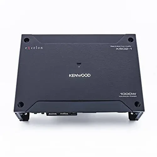 Kenwood X502-1 eXcelon 500-Watt @ 2 OModazones Class D Subwoofer Amplifier - 2
