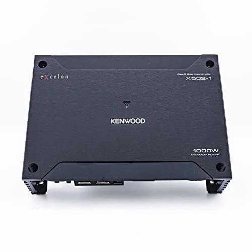 Kenwood X502-1 eXcelon 500-Watt @ 2 OModazones Class D Subwoofer Amplifier - Kenwood (1)