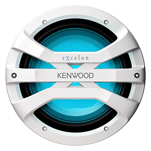 Kenwood XM1041WL 10-Inch Marine Subwoofer, 1300 Watt Max Power - Kenwood