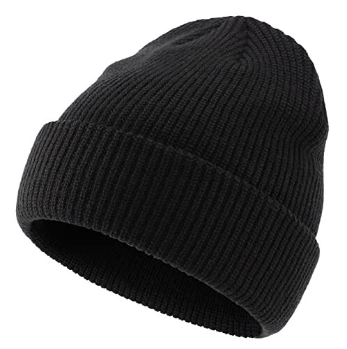 Кепка Connectyle Classic Men's Warm Winter Hats Acrylic Knit Cuffed Beanie Cap Daily Beanies Watch Hat - 2