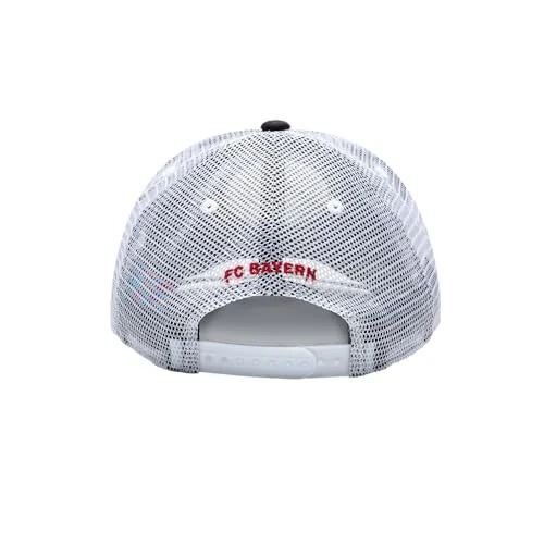 Кепка Fan Ink Bayern Munich 'Serve' Trucker Snapback Adjustable Soccer Hat (черный/белый) - 4
