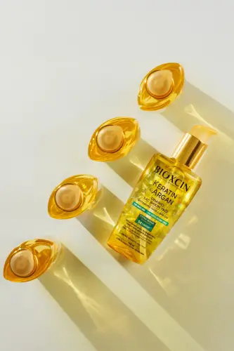 Keratin Argan Nourishing Repairing Hair Care Oil 150 ml - Damaged And Sensitive Hair - 7