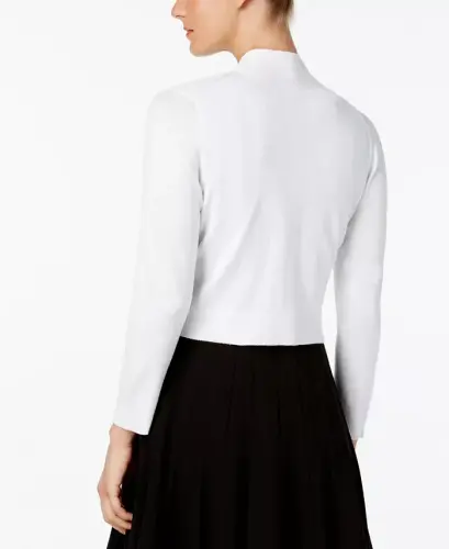 Kesilgan ochiq old kardigan - CALVIN KLEIN (1)