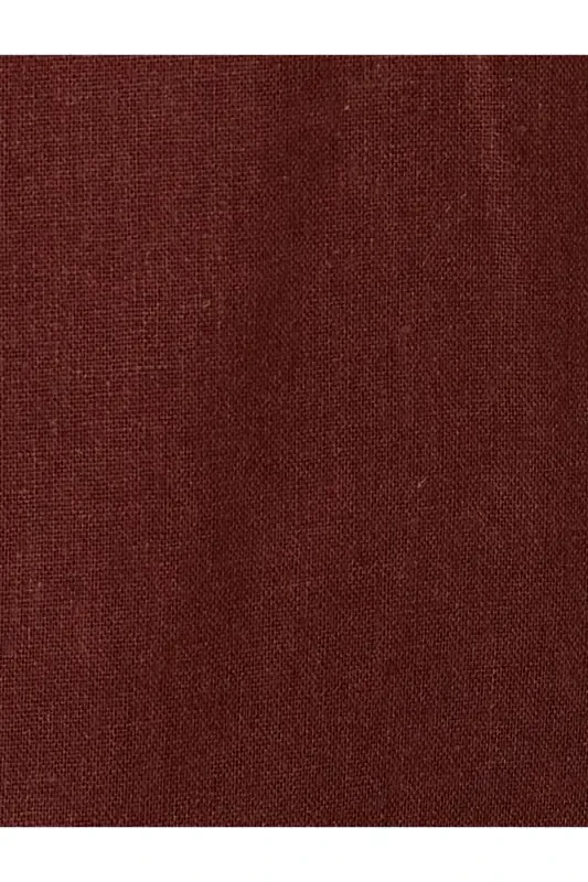 Keten Tulum Kapri Boy Cepli Arkası İnce Askılı - 6