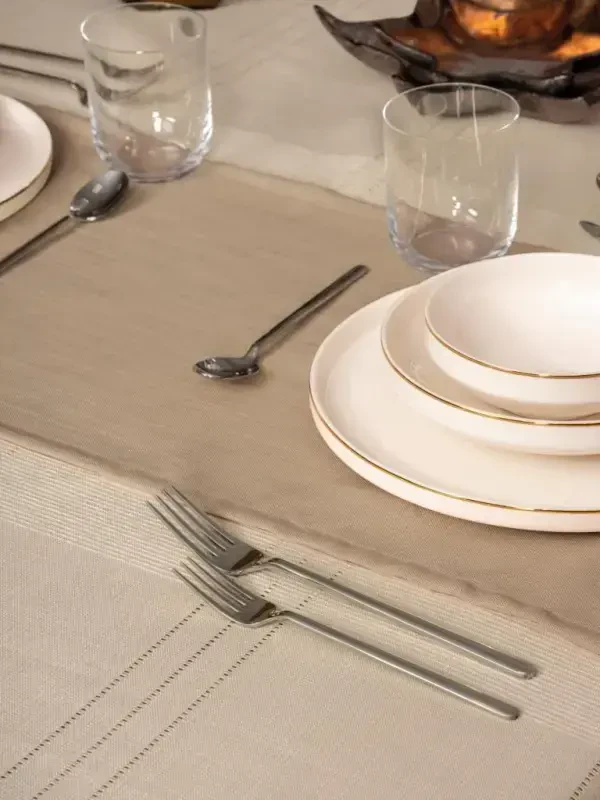 Ketonli Antique Jasmine bejli paxta qutisi stoli - 2