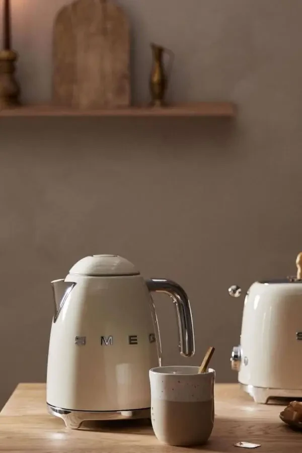 Kettle- Linea 50's Retro Style- Cream Klf03rdeu - 8