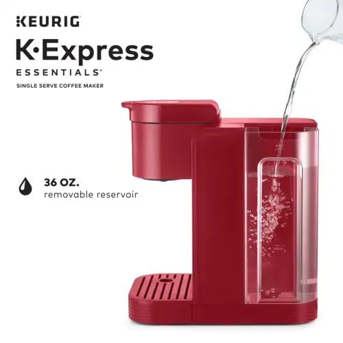Keurig K-Express Essentials Red, кофеварка для одноразовых капсул K-Cup. - 7