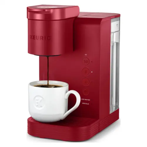 Keurig K-Express Essentials Red, single-serve K-Cup pod coffee maker. - KEURIG (1)