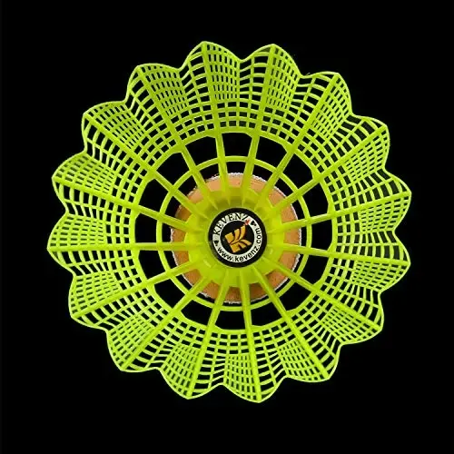 KEVENZ Goose Feather Badminton Shuttlecocks bilan zo'r barqarorlik va chidamlilik, yuqori tezlikdagi badminton qushlari - 3