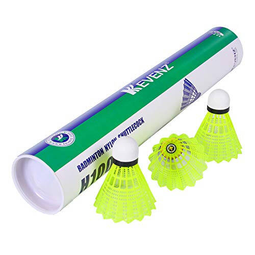 KEVENZ Goose Feather Badminton Shuttlecocks with Great Stability and Durability, High Speed Badminton Birdies - 1