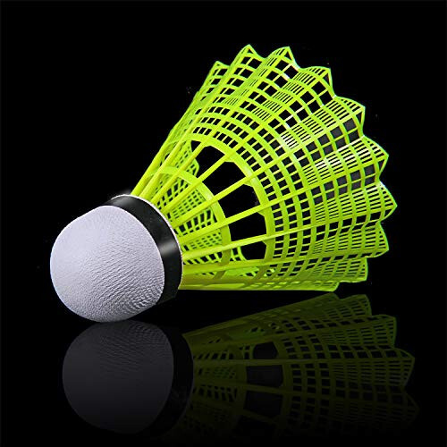 KEVENZ Goose Feather Badminton Shuttlecocks with Great Stability and Durability, High Speed Badminton Birdies - 2