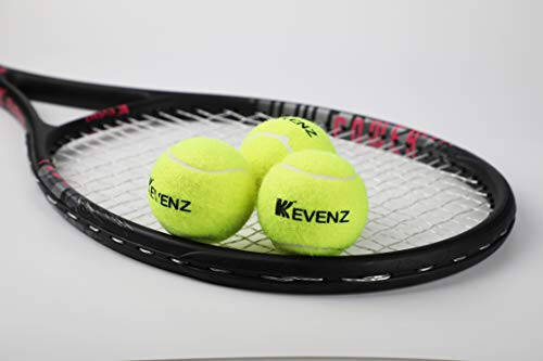 KEVENZ Profesyonel Tenis Topları, Yüksek Esneklik, Daha Dayanıklı, Yarışma ve Antrenman İçin, 12'li Paket - 4