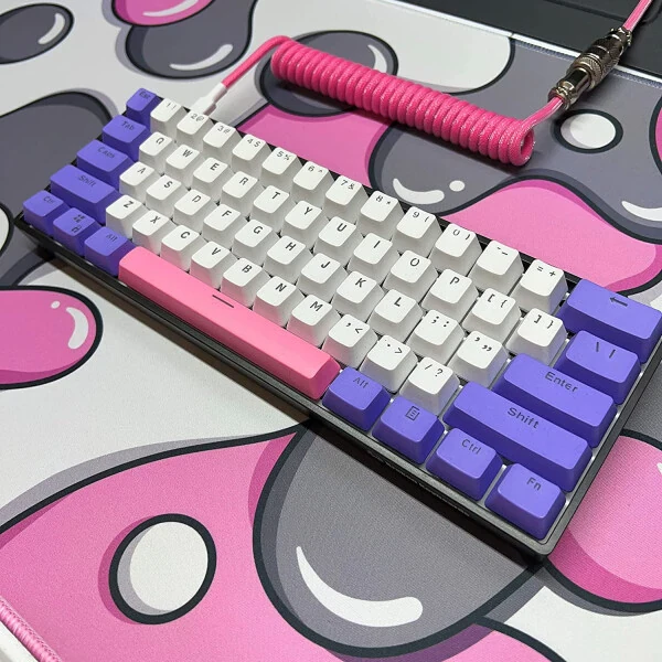 KEYBOARDS XXL Extended Gaming Mouse Pad - Artisan Design Thick Gaming Desk Mat - Large Mouse Pad for Desk (Quartz) - HEQIANCO (1)