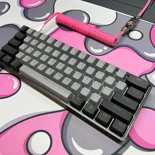 KEYBOARDS XXL Extended Gaming Mouse Pad - Artisan Design Thick Gaming Desk Mat - Large Mouse Pad for Desk (Quartz) - 3