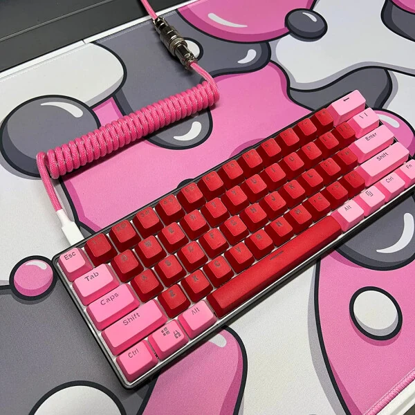 KEYBOARDS XXL Extended Gaming Mouse Pad - Artisan Design Thick Gaming Desk Mat - Large Mouse Pad for Desk (Quartz) - 5