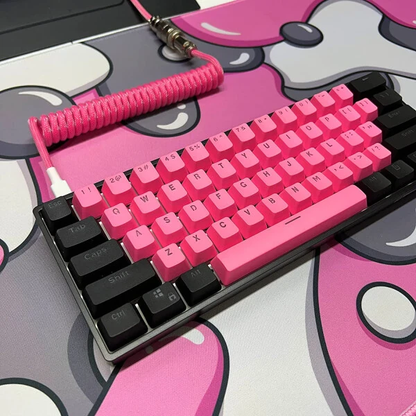 KEYBOARDS XXL Противоскользящий коврик для мыши - Ручная работа Толстый коврик для игрового стола - Большой коврик для мыши для стола (Кварц) - 4