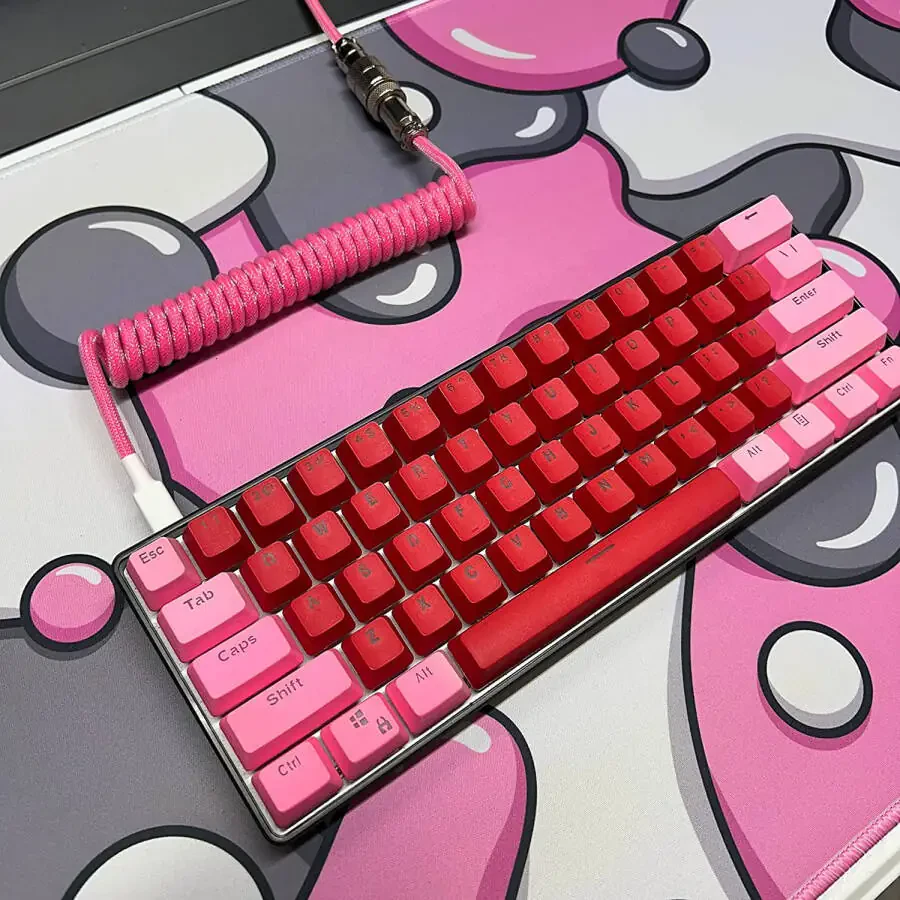 KEYBOARDS XXL Противоскользящий коврик для мыши - Ручная работа Толстый коврик для игрового стола - Большой коврик для мыши для стола (Кварц) - 5