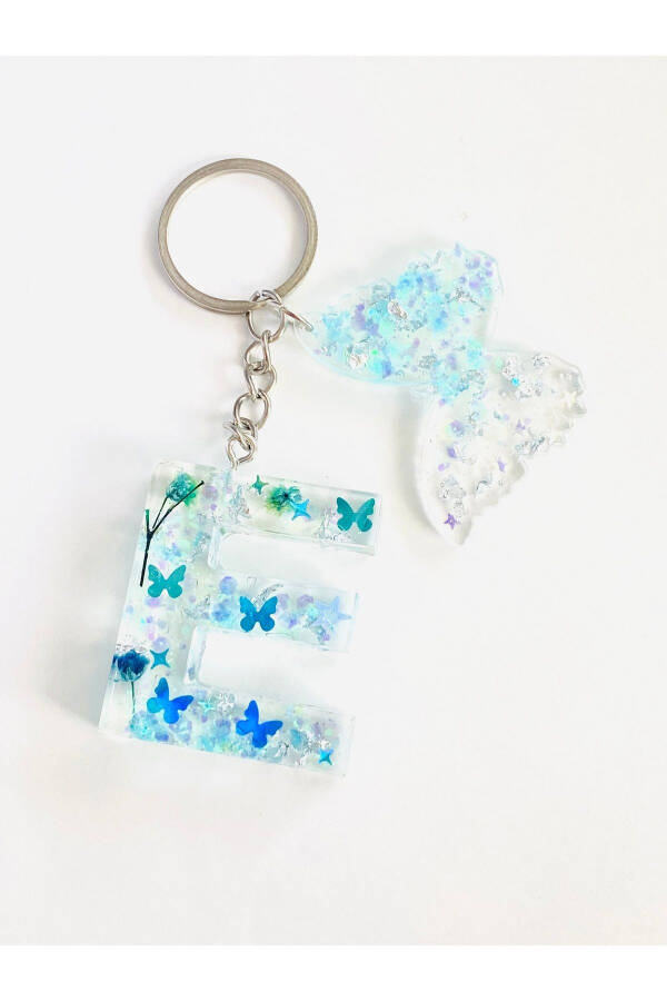 KEYCHAIN WITH LETTER (E) - 1