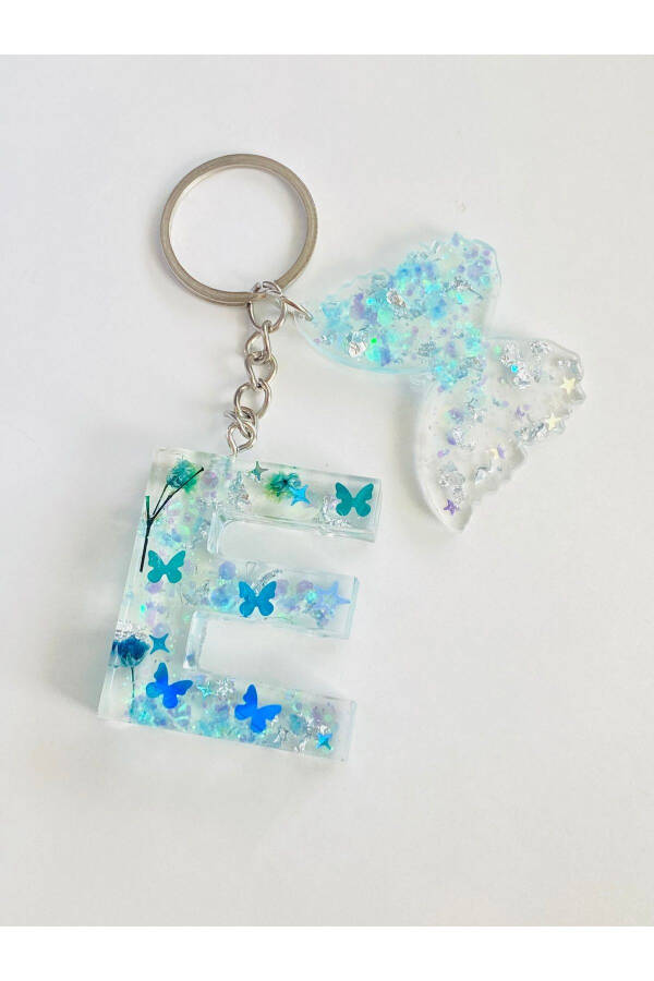 KEYCHAIN WITH LETTER (E) - 2