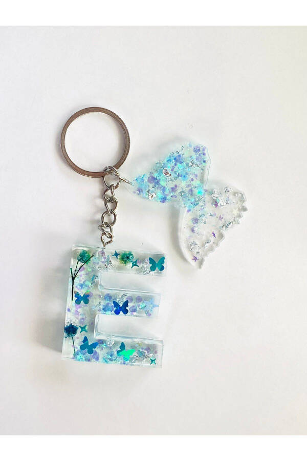 KEYCHAIN WITH LETTER (E) - 4