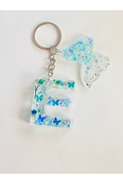 KEYCHAIN WITH LETTER (E) - 7