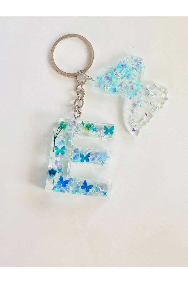 KEYCHAIN WITH LETTER (E) - 7