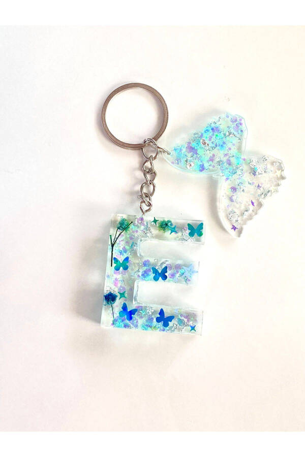 KEYCHAIN WITH LETTER (E) - 8