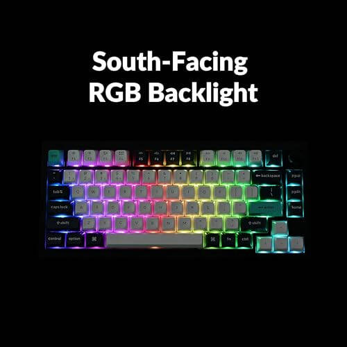 Keychron Q1 Max RGB QMK/VIA Özelleştirilebilir Mekanik Klavye, Sıcak Değişimli Tam Metal Programlanabilir Topuzlu Gateron Jupiter Kırmızı Anahtarlı, 2.4 GHz/Bluetooth/Kablolu Oyun Klavyesi Mac Windows Linux İçin - 6