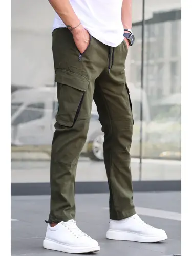 Khaki Cargo Pocket Jogger Pants 5791-Khaki - LC WAIKIKI (1)
