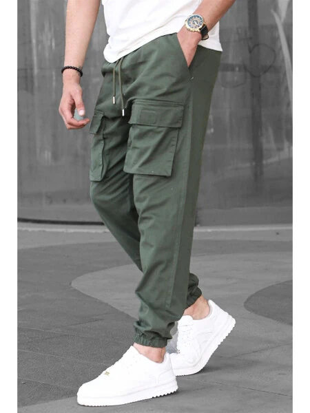 Khaki Cargo Pocket Men's Jogger Pants 6812 - LC WAIKIKI