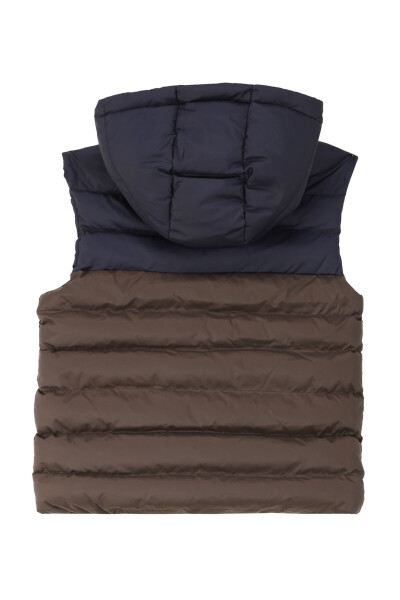 Khaki Men's Puffer Vest - 2