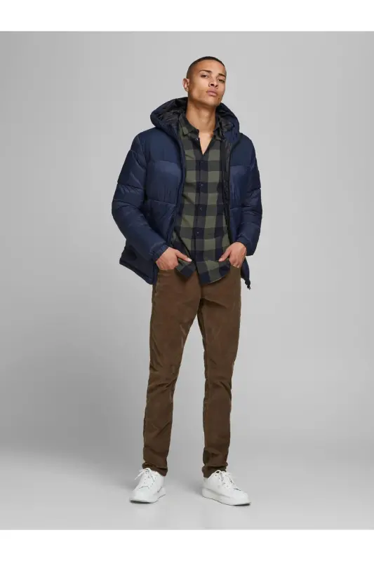 Khaki men's shirt - 4