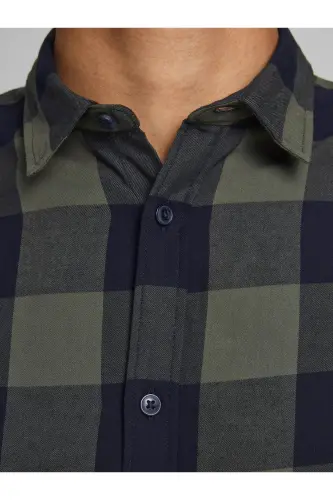 Khaki men's shirt - 5