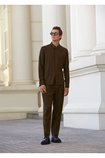 Khaki New Generation Suit - Modazone