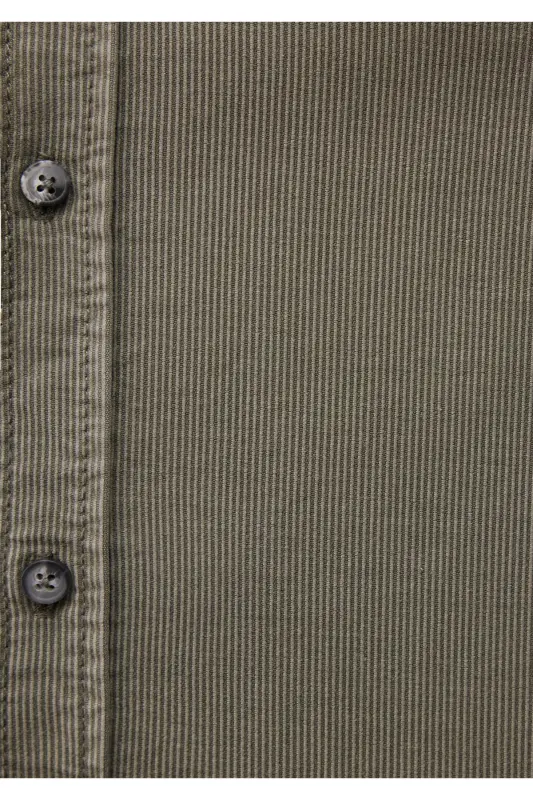 Khaki Shirt Regular Fit / Regular Cut 0211274-854 - 6
