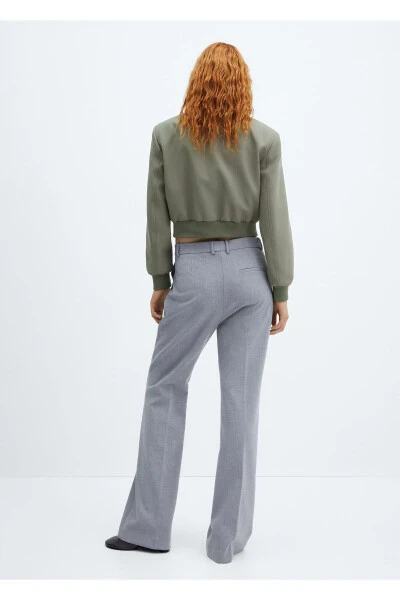 Khaki Women Jacket 57076019 - 9