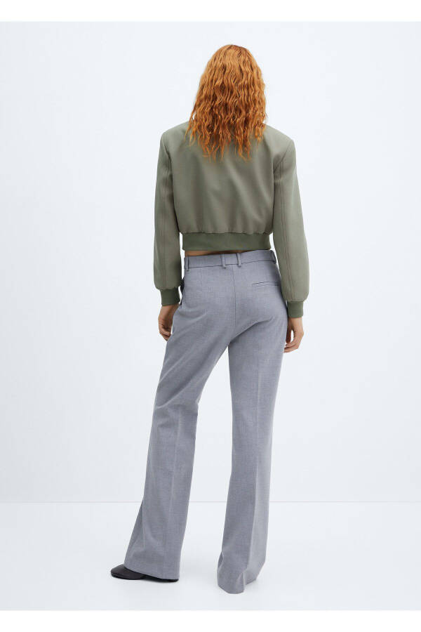 Khaki Women Jacket 57076019 - 9