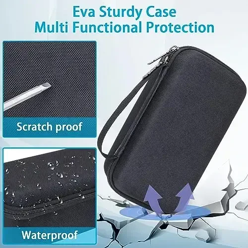 khanka Hard Travel Case Replacement for Anker 100W Charging Base + Anker Prime 27,650mAh 250W / 20,000mAh 200W PowerBank(Case Only). - 6