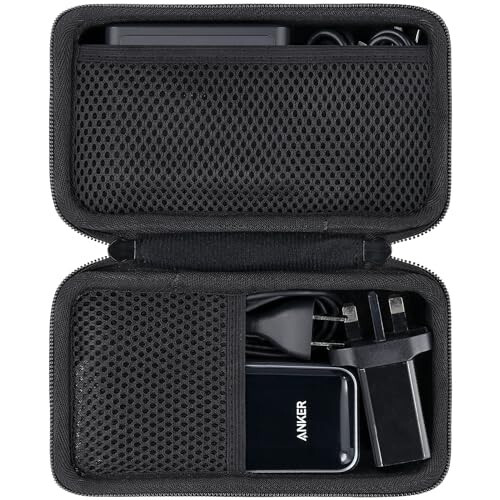 Khanka Hard Travel Case Replacement for Anker 100W Charging Base + Anker Prime 12,000mAh 130W PowerBank (Case Only) - 2