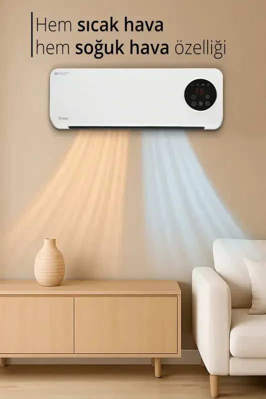 Kht-8490 Devorga O'rnatilgan Isitgich 2000w - 3