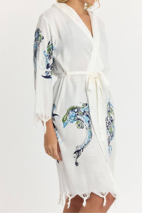 Kiana Bambuk Ayollarga mo‘ljallangan plyaj liboslari naqshli - 4