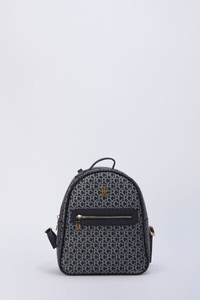 Kichik Alfabe Qora Ayollar uchun Orqa Sumkasi 05PO22Y1541 - PIERRE CARDIN (1)