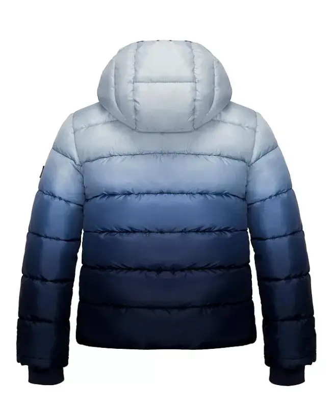 Kichik va katta yigitlarning og'ir vaznli puffer kurtkasi - o'rtacha tungi gradient - 7