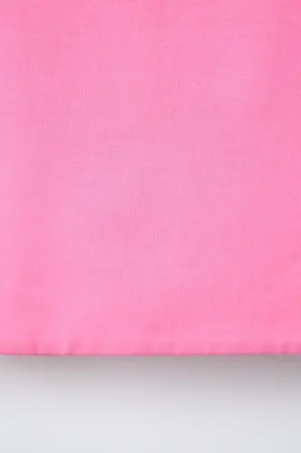 KICHKINA ASKILI TOP-Neon pushti - 4