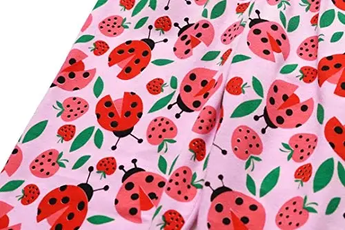 Kichkina qo'lli qizlar pijamalari dinozavr paxta Unicorn pijamalari Jammies kuz qish uzun yengli bolalar uyqu kiyimlari 2-7T o'lchamlari uchun to'plamlar - 3