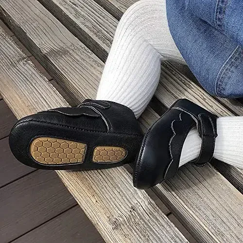 Kichkintoy qizlar Mary Jane baletkalari Sirpanishga qarshi rezina taglik Kamonli chaqaloqlar malika ko'ylak poyabzallari - 6