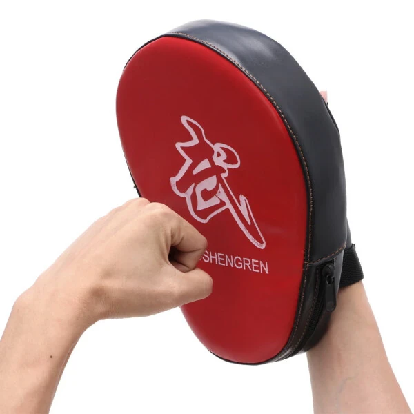 Kick Boxing Gauntlet Men Boxing Gloves Equipment Pad Punch Target Bag - 2