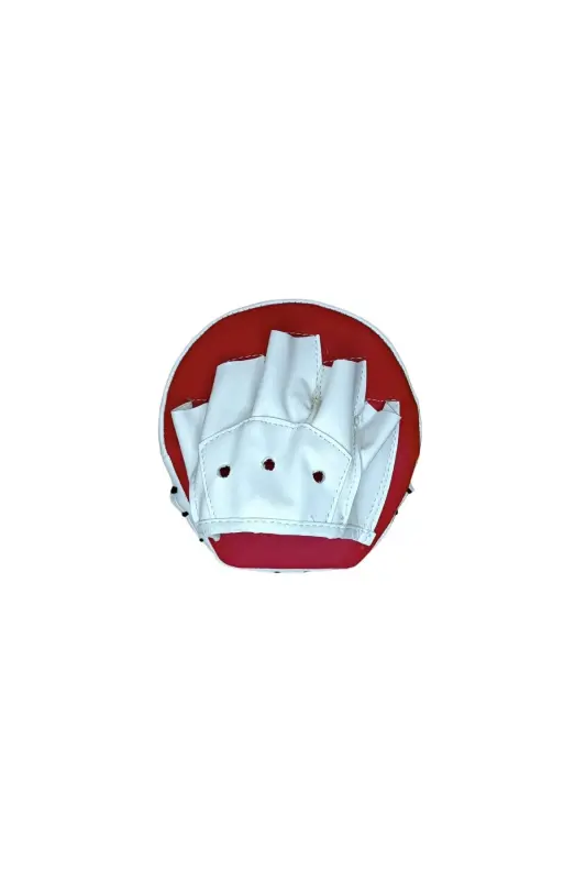 Kick Boxing Target Pad/Boxing Target Pad/Muay Thai Target Pad Pair-WHITE RED - 2